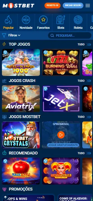 Mostbet Casino PT